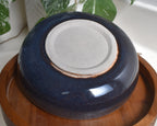 The Whole Spread – Handmade Ceramic Green, Blue, and Metallic Brown Glazed Chip & Dip Server