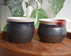 Double, Double, Soup & Trouble – Set of 2 Ceramic Cauldron Bowls