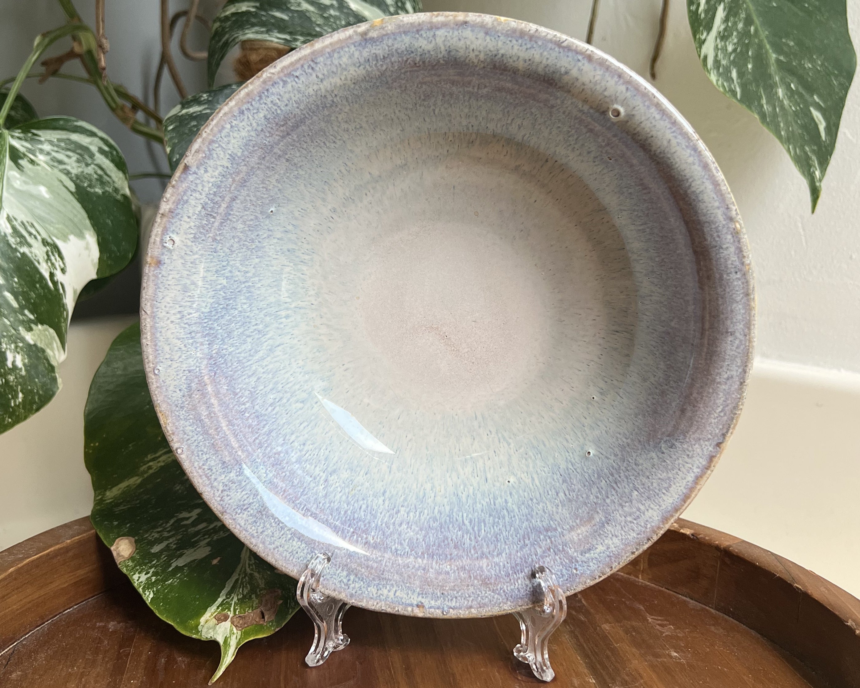 Blue Haze Handmade Ceramic Serving Bowl – 8 Inches