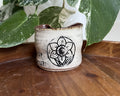 “Fuck ’Em Up Buttercup” Mini Espresso Travel Cup – 4 oz Handmade Ceramic Cup