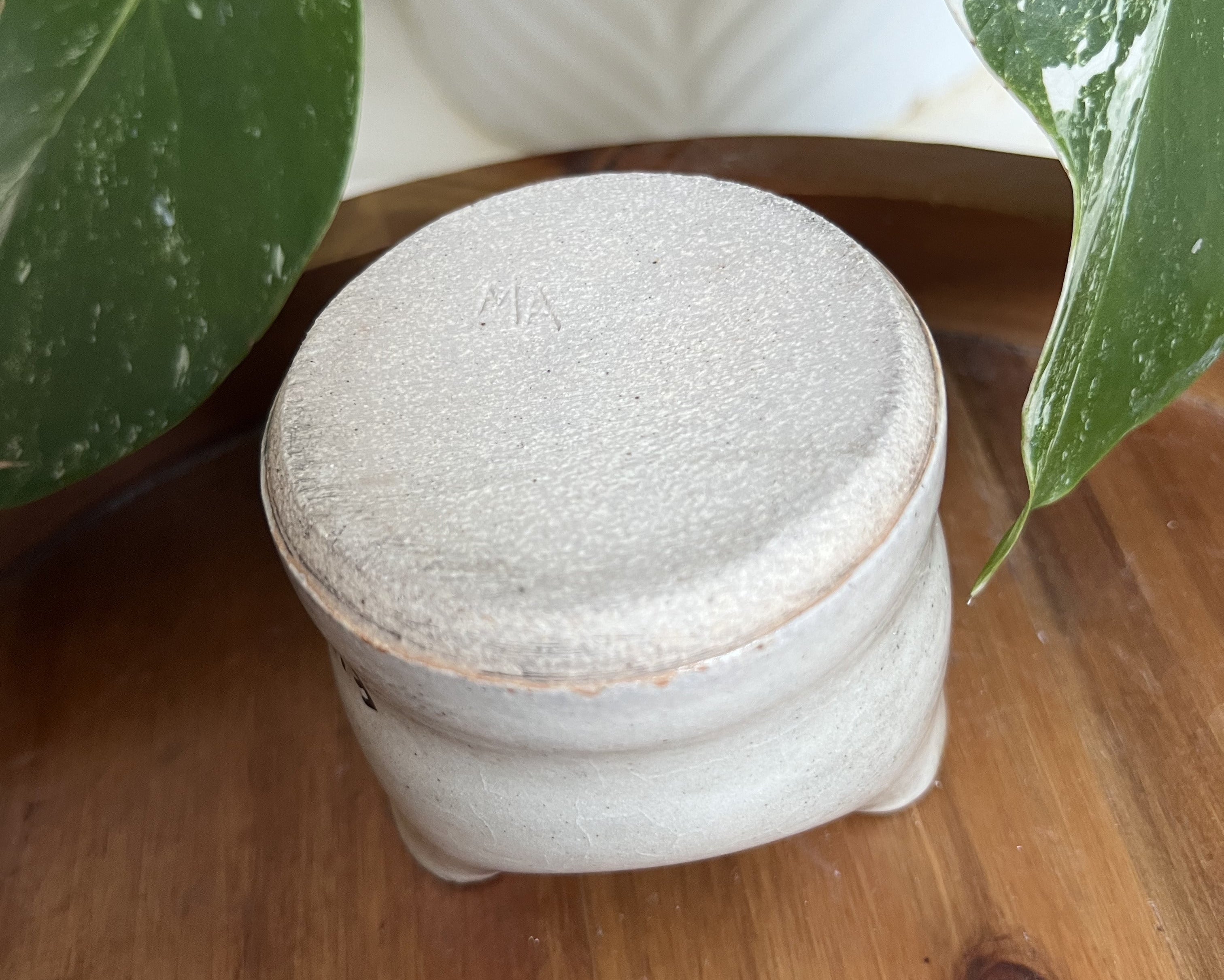 “Fuck ’Em Up Buttercup” Mini Espresso Travel Cup – 4 oz Handmade Ceramic Cup